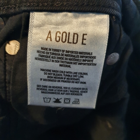 Agolde Women's Black Skinny Jeans size 32 - Picture 8 of 9